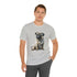 Loving Pug in Watercolor - Short Sleeve Tee
